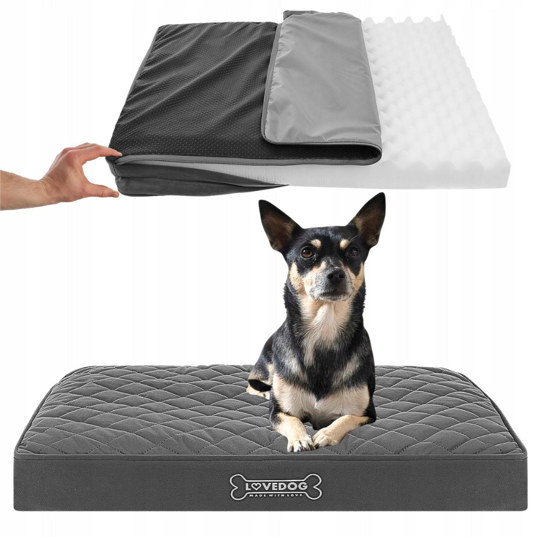 ORTHOPEDIC Bed Dog Mattress PIK M 70x55 Soft Bed