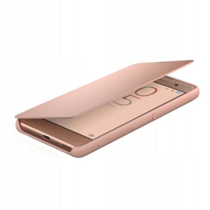 Sony Style Flip Cover, skirtas Sony Xperia XA, rožinis