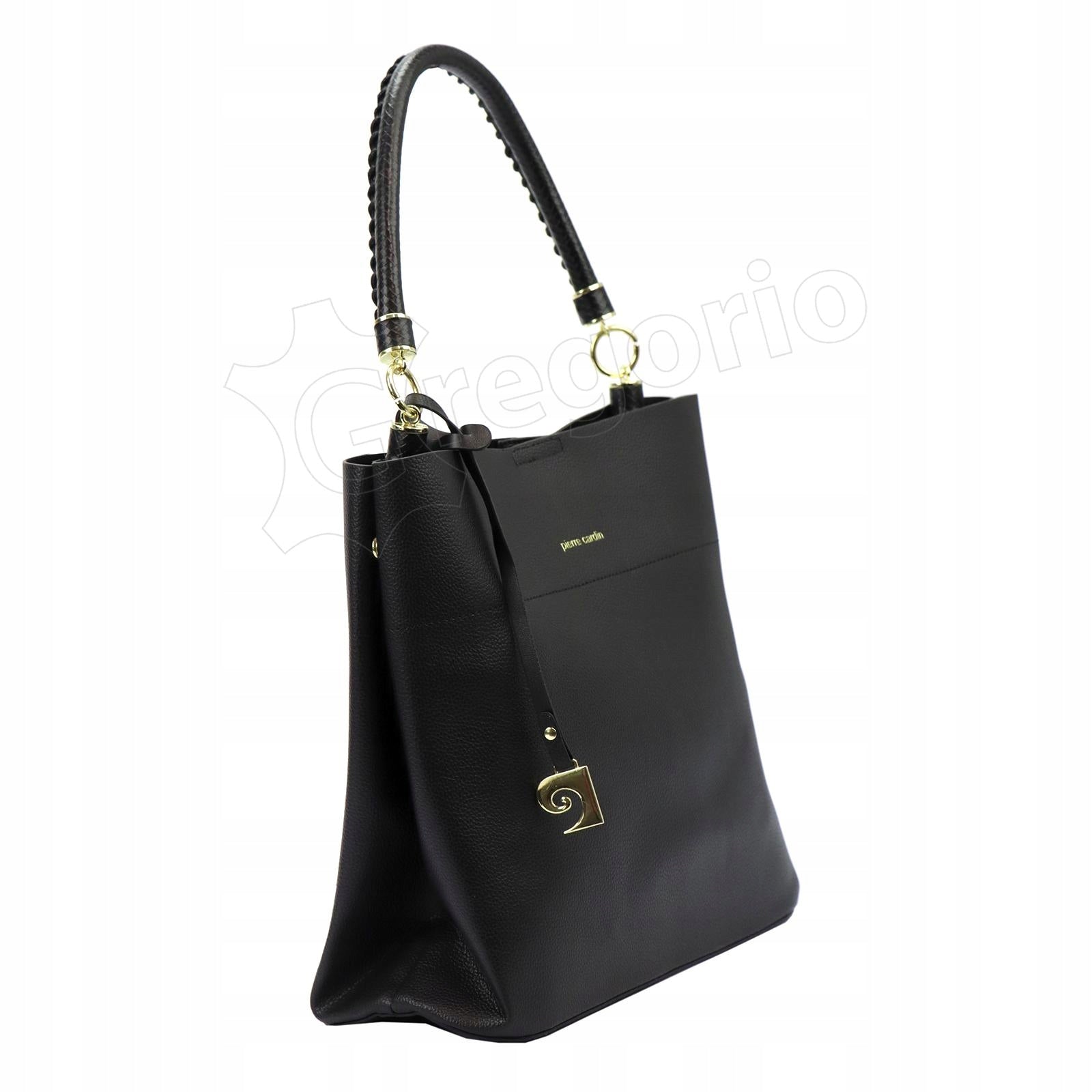 Handtasche schwarz Pierre Cardin 