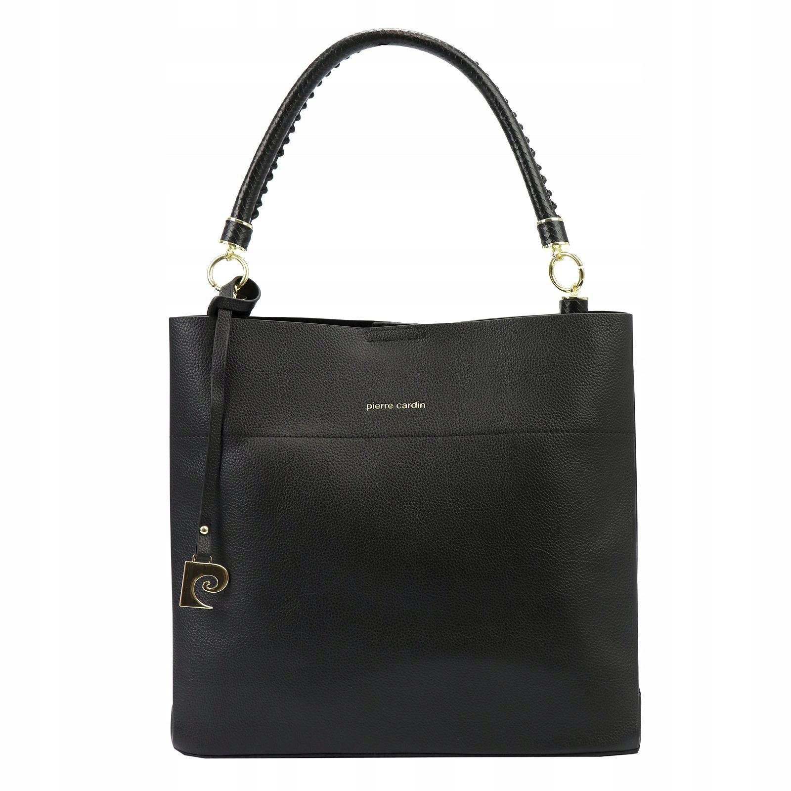 Handtasche schwarz Pierre Cardin 