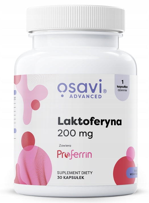 OSAVI Advanced Lactoferrin Proferrin 200mg, IMMUNITY 30 capsules