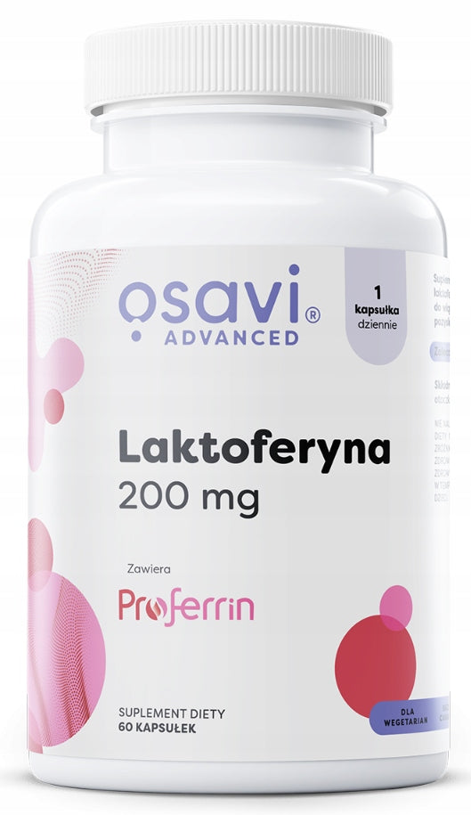OSAVI Advanced Lactoferrin Proferrin 200mg, IMMUNITY 60 capsules