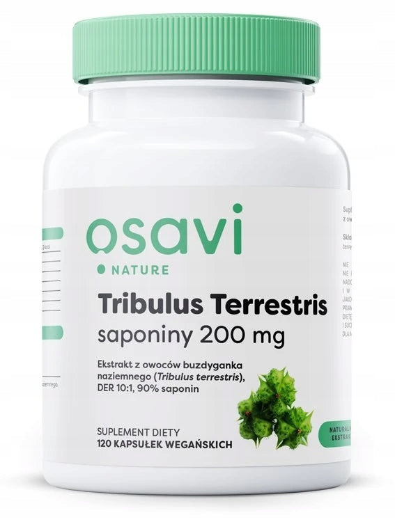 OSAVI Tribulus Terrestris, saponins 200 mg (120 caps)
