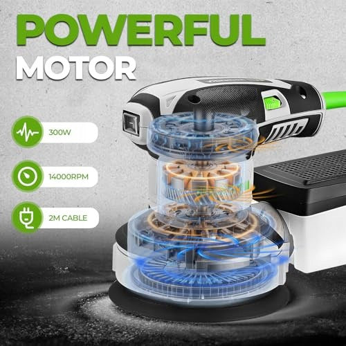 OSCILLATING GRINDER 300W 6 SPEED 125MM FOR WOOD DIY SET Manufacturer code SWC5908151921487