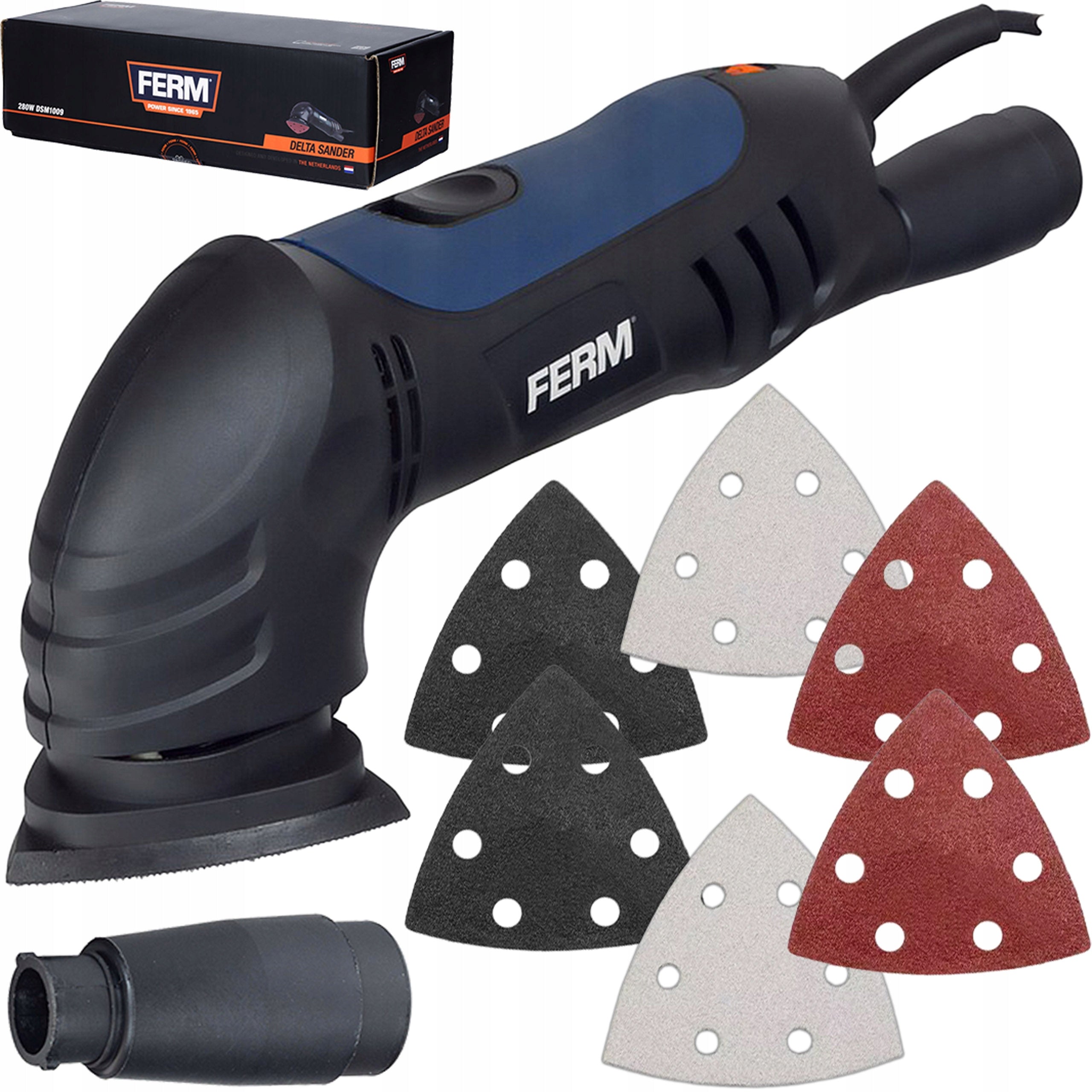 OSCILLATING GRINDER Delta 280W accessories - FERM