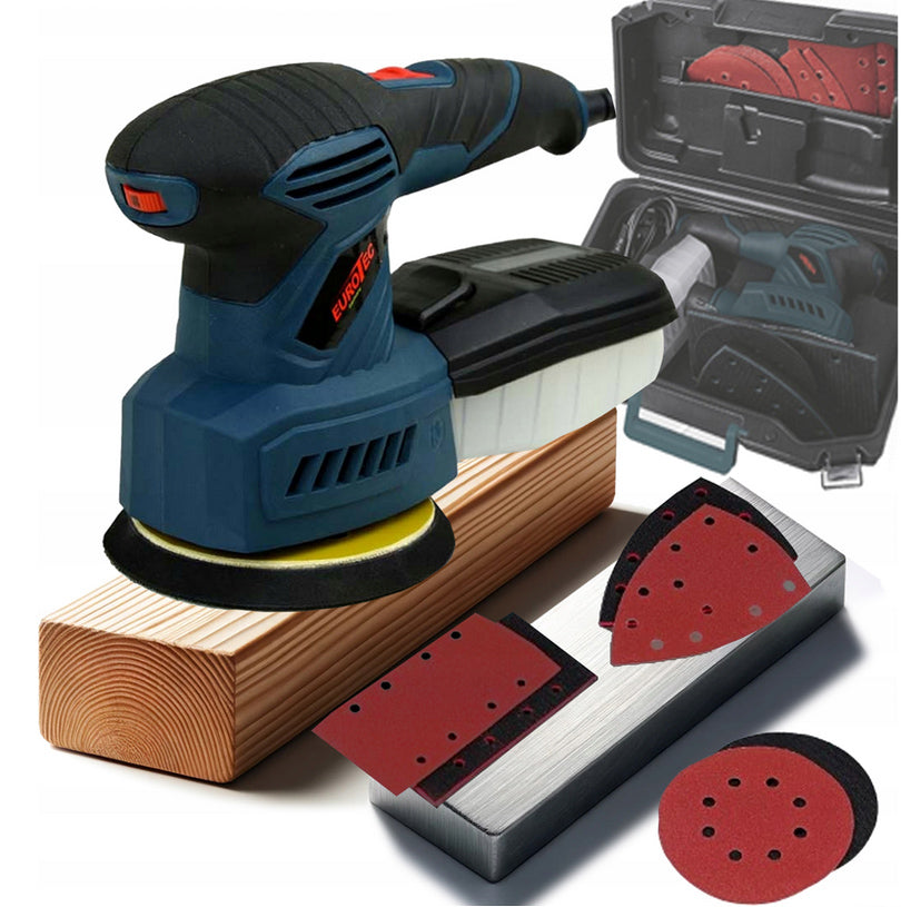 OSCILLATING GRINDER ECCENTRIC MULTIFUNCTIONAL FOR WOOD METAL SUITCASE Packaging status original