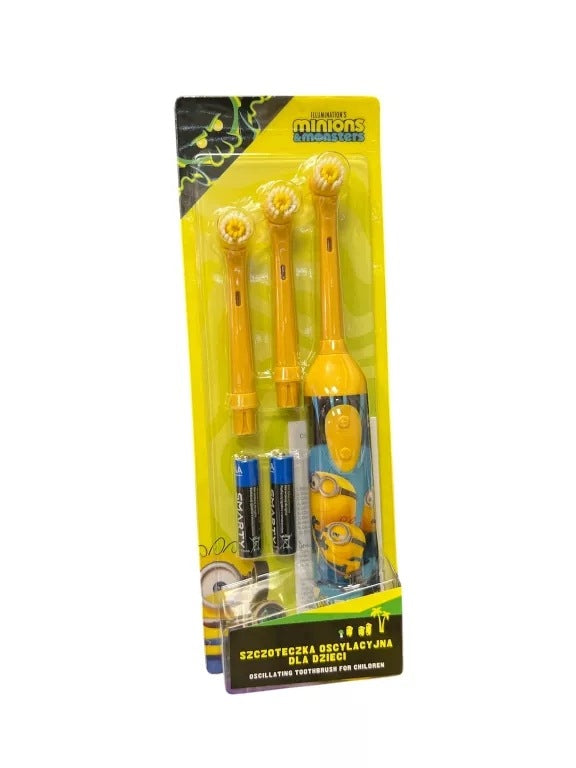 OSCILLATING TOOTHBRUSH FOR CHILDREN MINIONS