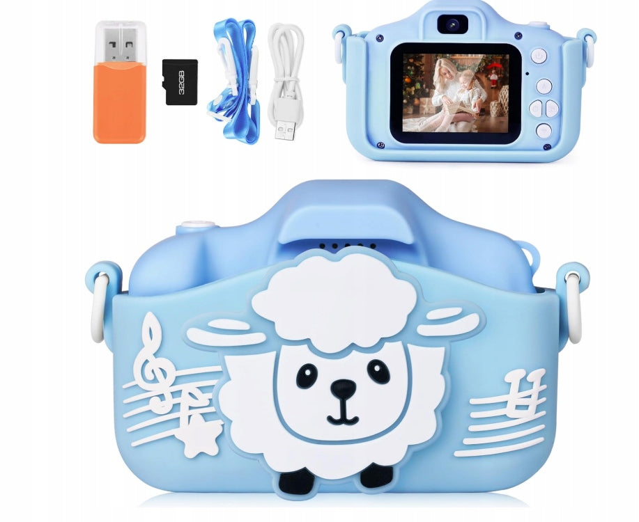 OSDUE 1080P HD Kids Camera - Toy with 2" Screen