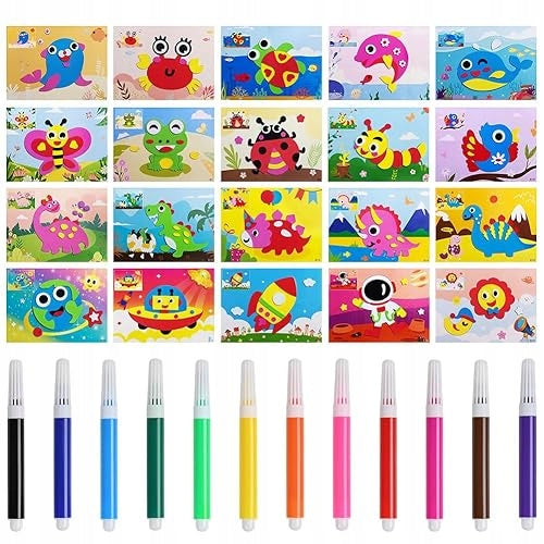 OSDUE CRAFT SUPPLIES FOR CHILDREN EVA OSDUE FOAM PUZZLE STICKER