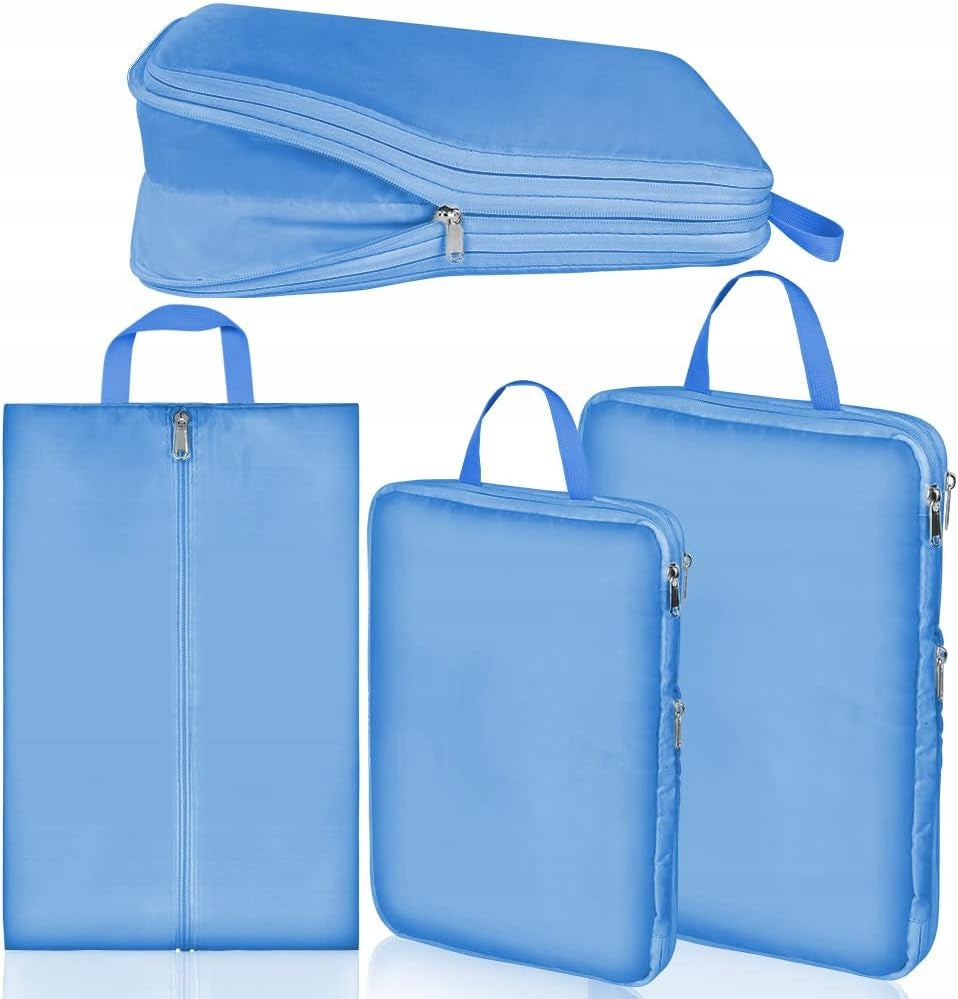 OSDUE Compression Bag Organizer 40 x 30 x 15 cm Blue Color blue