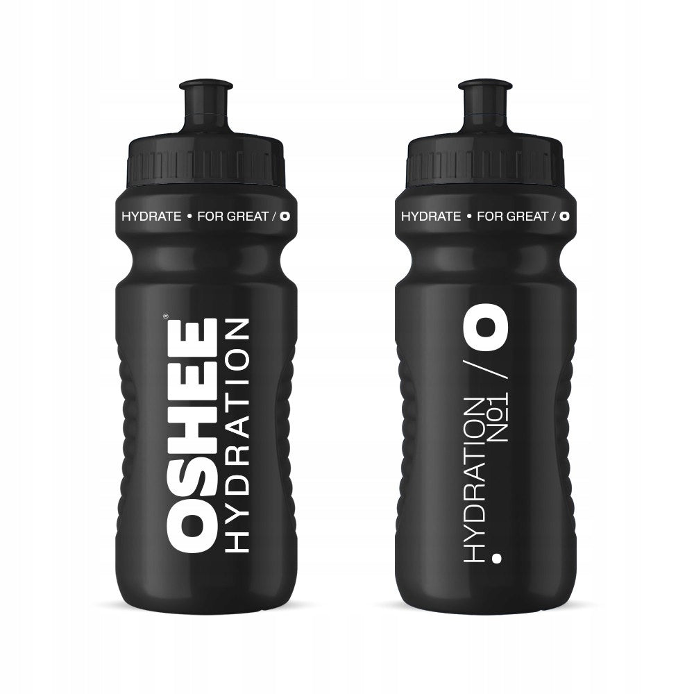 OSHEE Hydration Sports bottle light black 600 ml BPA free, DEHP free