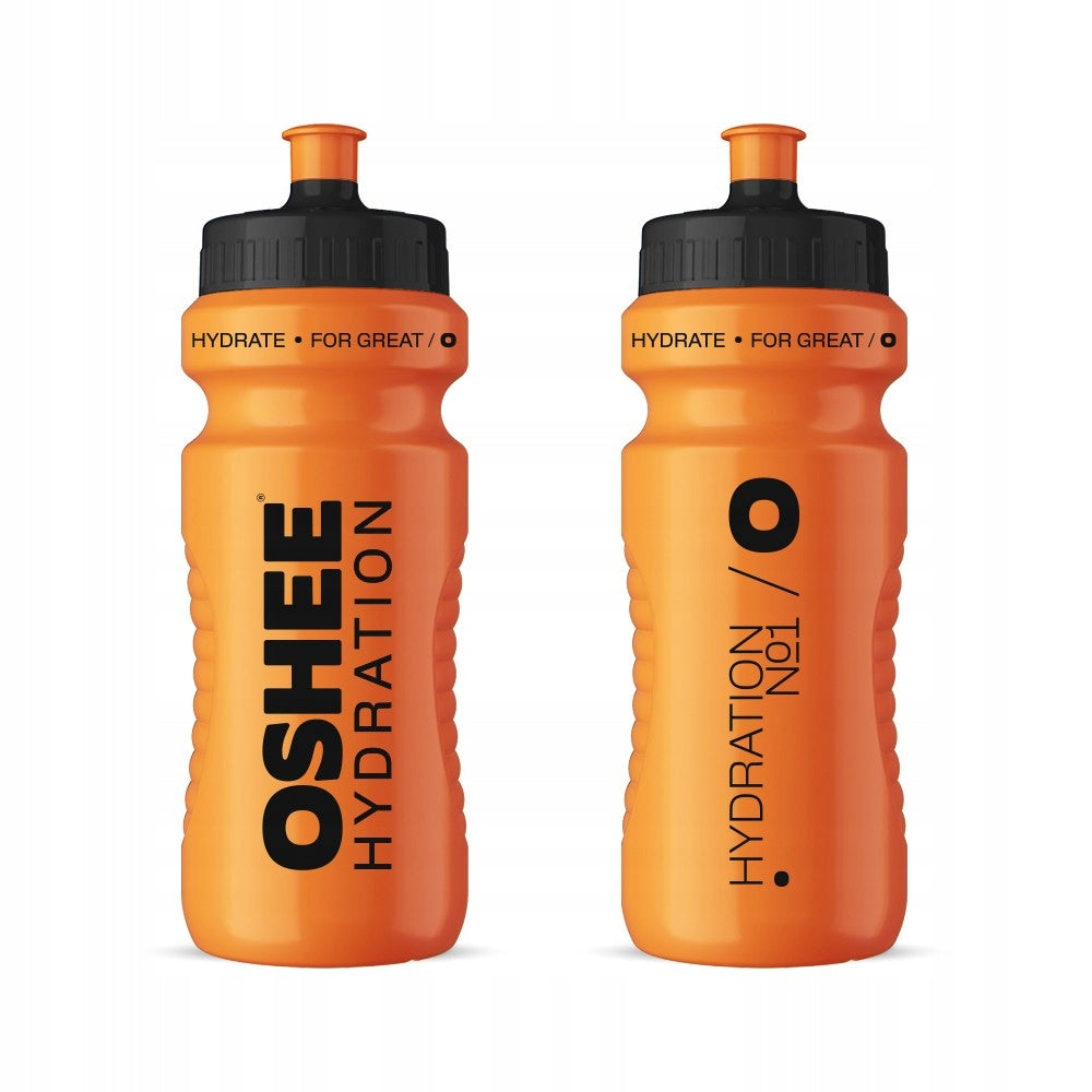 OSHEE Hydration Sports bottle light orange 600 ml BPA free, DEHP free