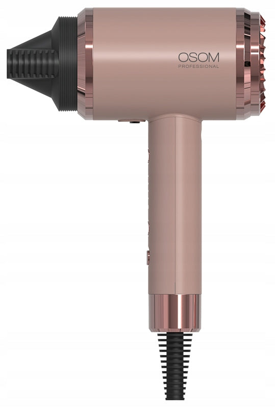 OSOM Professional Rose Gold Hair Dryer OSOM6800RGHD,
