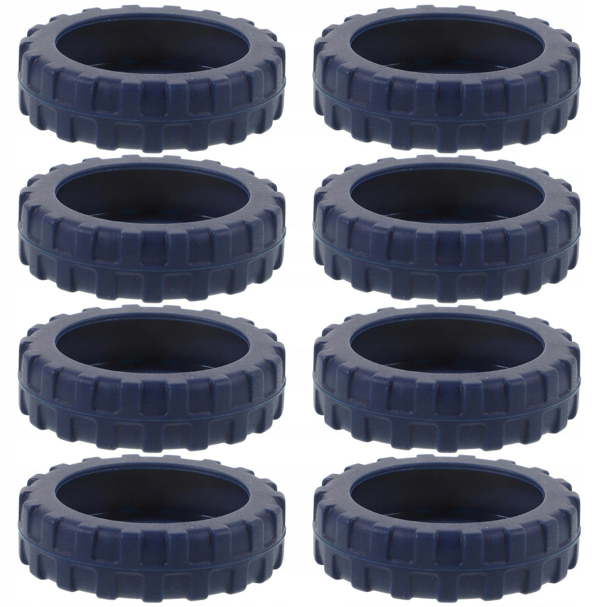OSŁONY NA KÓŁKA WALIZKI OCHRONNE 8 SZTUK Color blue