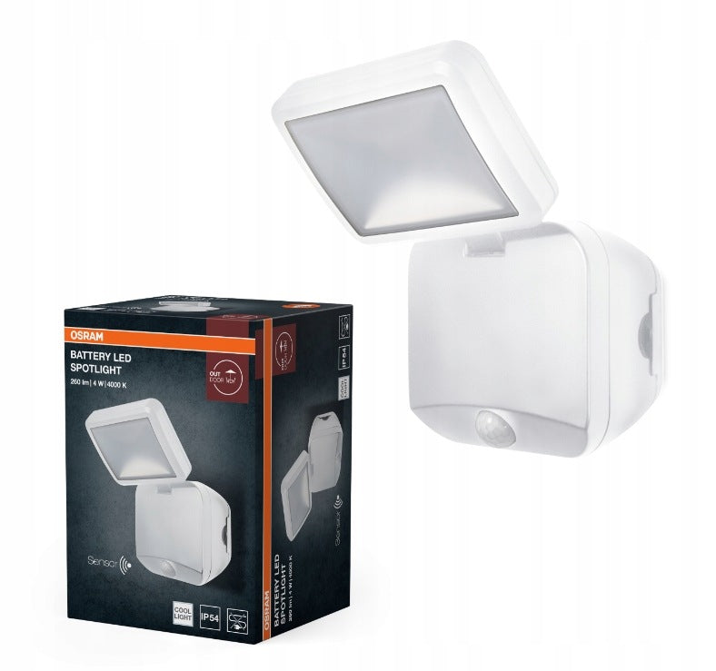 OSRAM LED SPOT battery operated LED floodlight SENSOR 4W white
