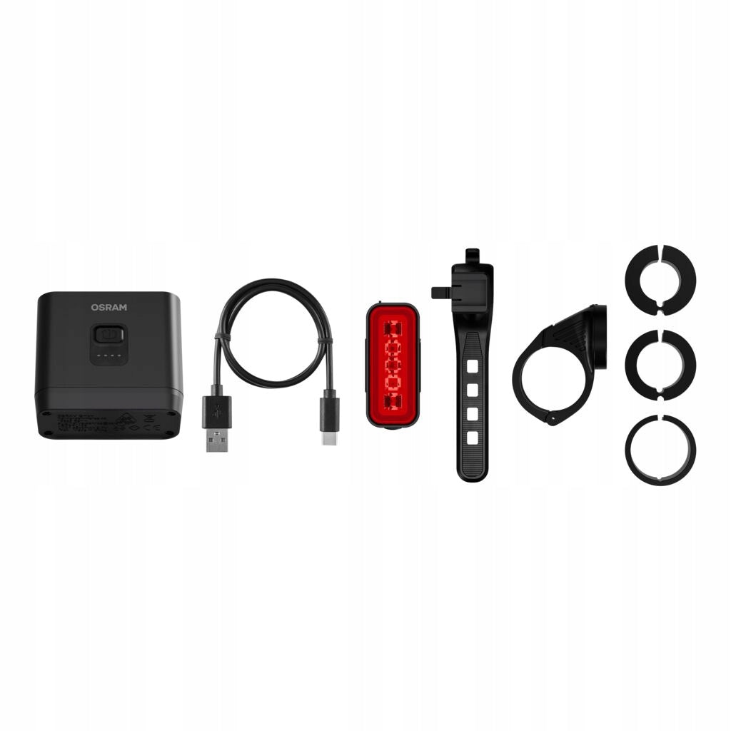 OSRAM LEDSBIKE EXPLORER 500 SET BIKE LIGHTS SET FRONT REAR USB-C LED Kind set