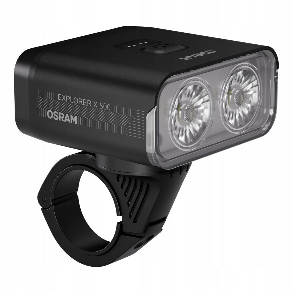 OSRAM LEDSBIKE EXPLORER 500 SET BIKE LIGHTS SET FRONT REAR USB-C LED Light beam 500 lm