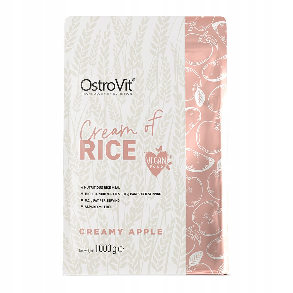 OSTROVIT Cream of Rice 1000g CREAMY APPLE GRUEL RICE ENERGY Manufacturer code 5903933904993