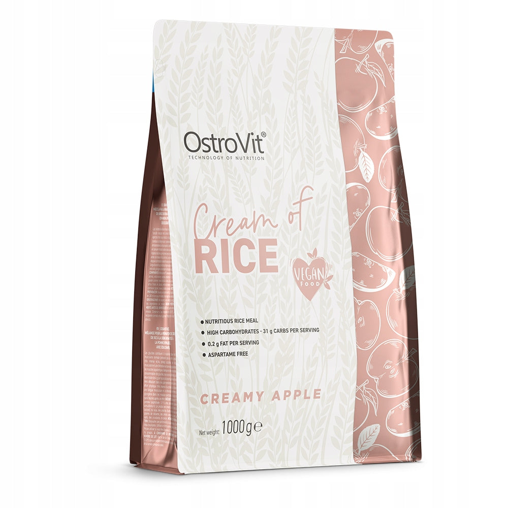 OSTROVIT Cream of Rice 1000g CREAMY APPLE GRUEL RICE ENERGY