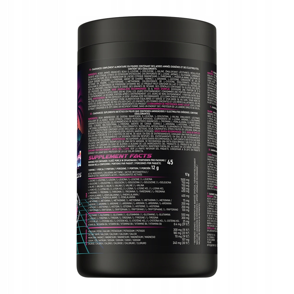 OSTROVIT EAAdvanced Miami Vibes Essential Amino Acids EAA Powder 540 g Packaging status original