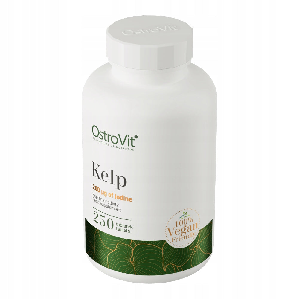 OSTROVIT KELP VEGE – JAPANESE LEAFLET EXTRACT 250 TABLETS Brand OstroVit