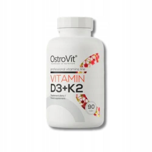 OSTROVIT VITAMIN D3 + K2 ,90 TABLETS, VITAMIN D3 2000IU + K2 MK-7