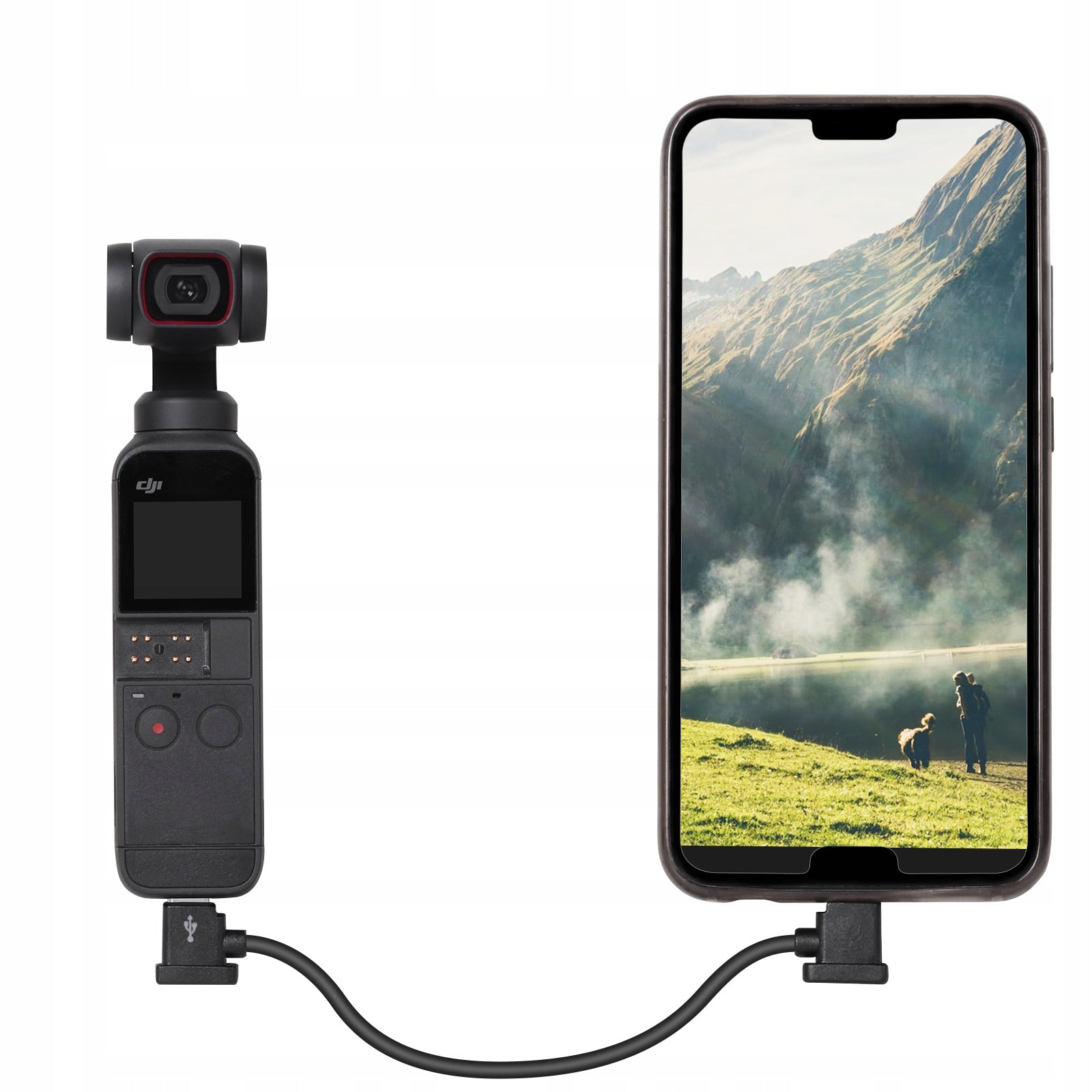 OTG RC USB-C Cable - iPhone for DJI POCKET 2 / DJI MINI 2 (OP-X9168) Manufacturer code OP-X9168