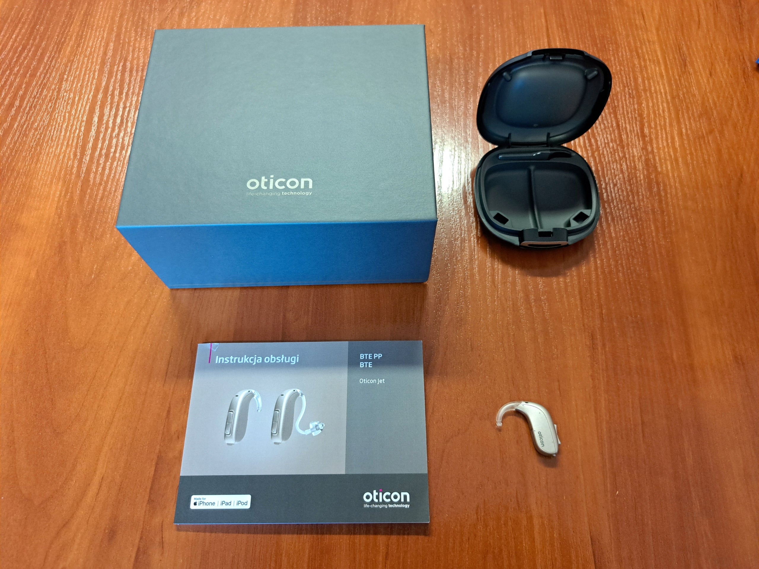 OTICON behind-the-ear hearing aid