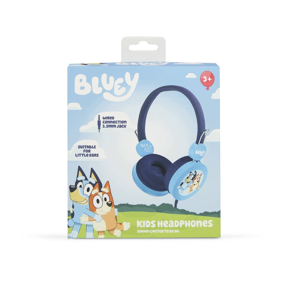 OTL Kids Bluey On-Ear Headphones – Blue | For Kids 3 to 7 Years Old