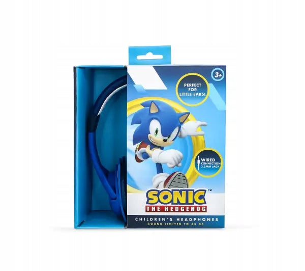 OTL Technologies Sonic The Hedgehog 3D Wired Headphones for Baby Packaging status original