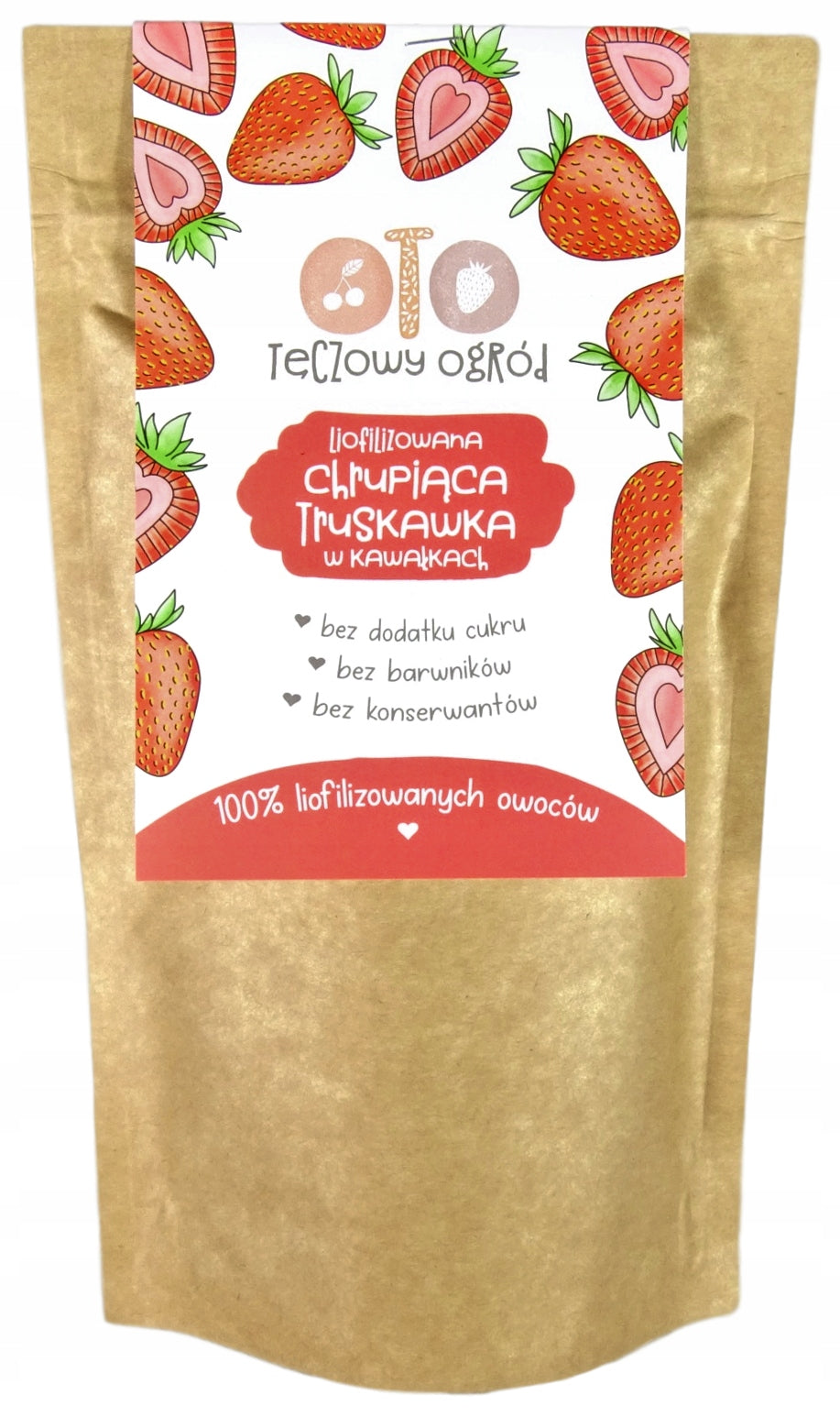 OTOLANDIA FREEZE-DRIED FRUIT CRISPY STRAWBERRY IN PIECES 20g Manufacturer code OTO