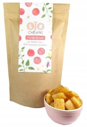 OTOLANDIA HERE ARE NATURAL TOMATO CRISPS HEALTHY WITHOUT ADDED SUGAR 80 g