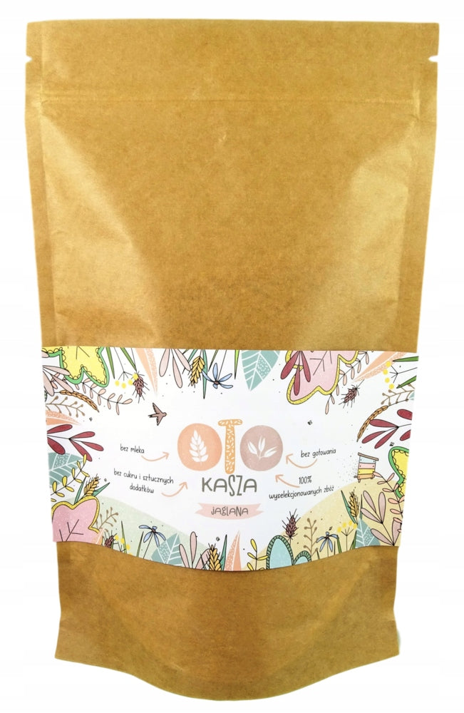OTOLANDIA HERE IS MILLET GROATS GLUTEN FREE DAIRY FREE PORRIDGE WITHOUT SUGAR 200g