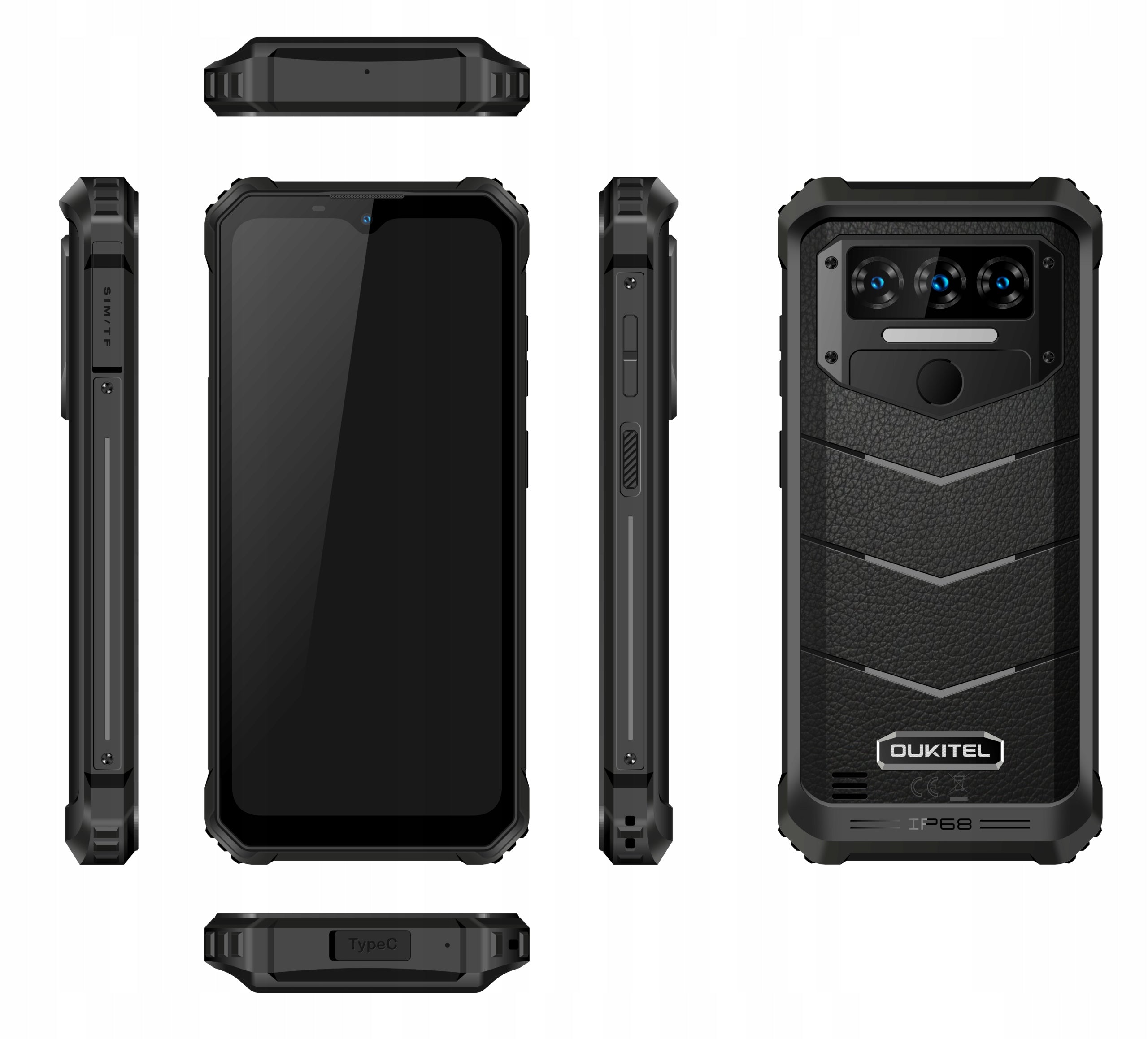 OUKITEL WP38 BLACK 6+6/256GB 10600mAh 4G