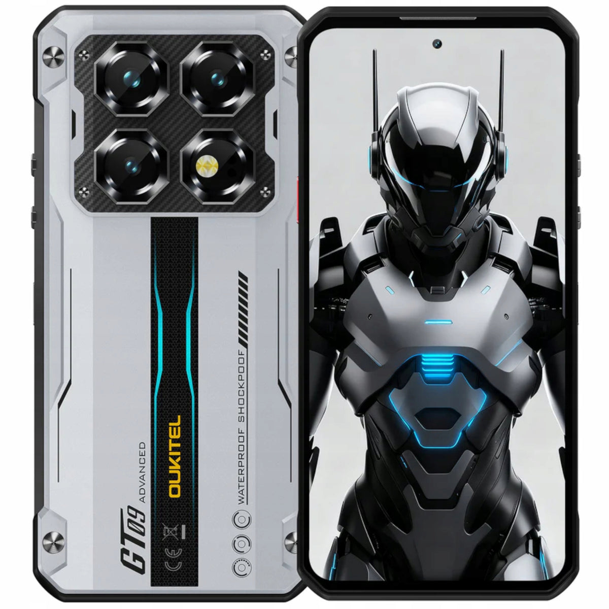 OUKITEL WP60 5G SILVER 12+24/512GB 10000mAh 7,2"