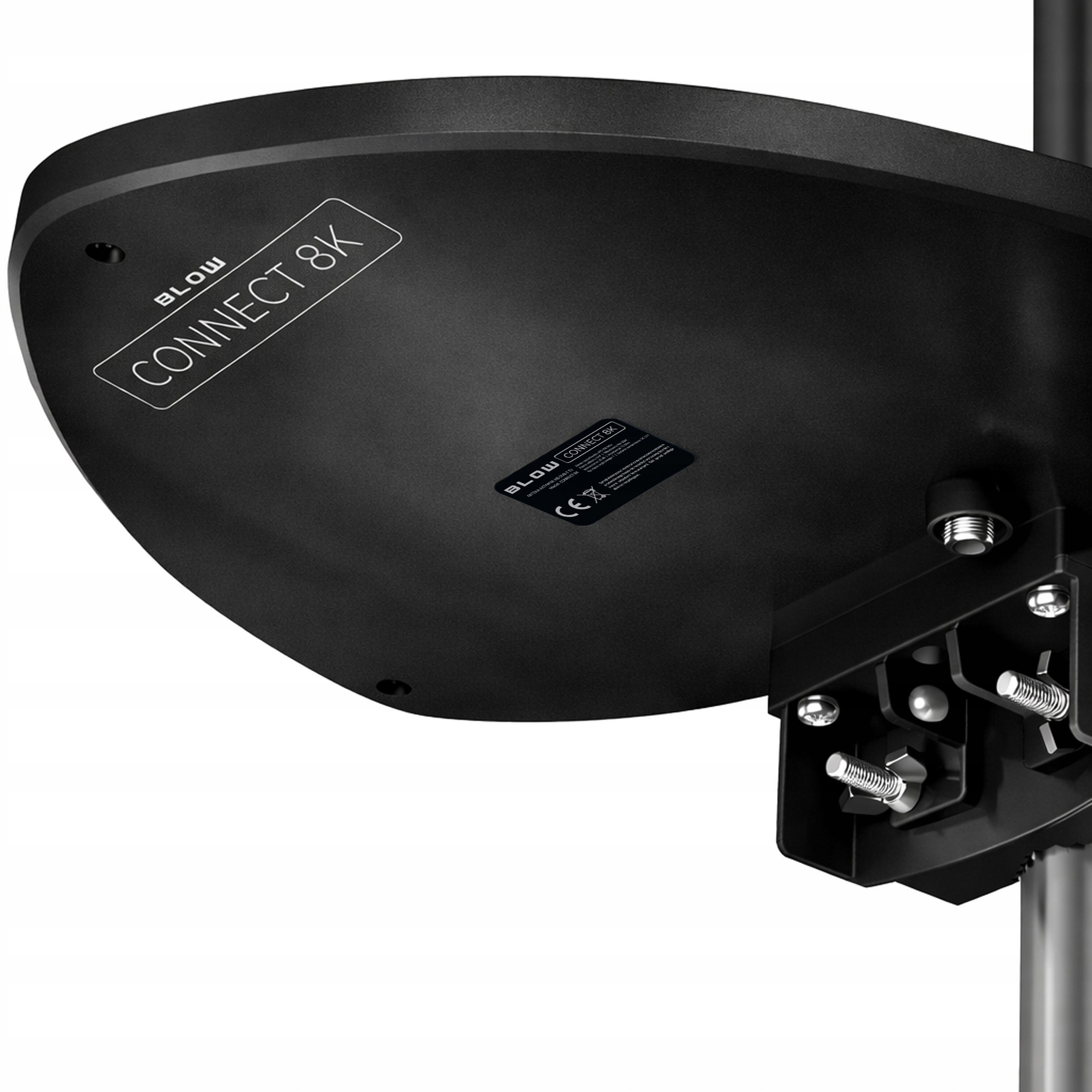 OUTDOOR ANTENNA ACTIVE DVB-T2 FULL HD TV 4K 8K FILTER GSM UHF POWER SUPPLY 1M Packaging status original