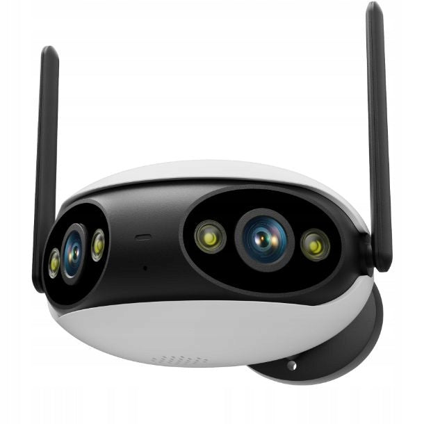 OUTDOOR CAMERA 4K WIDE ANGLE PANORAMIC WIFI 4MP APPLICATION ICSEE PL Model KAMERA S91-DLWC-F2