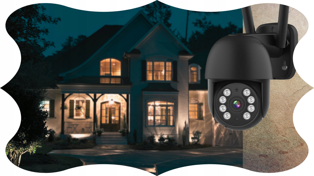 OUTDOOR CAMERA WIFI MONITORING FOR HOME DVR 8MPX ULTRA HD 8MP SD Brand Eurolook