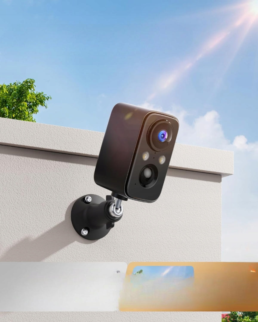 OUTDOOR CAMERA WIRELESS MONITORING BECAMSO 2K WIFI MOTION SENSOR Manufacturer code 69415431232