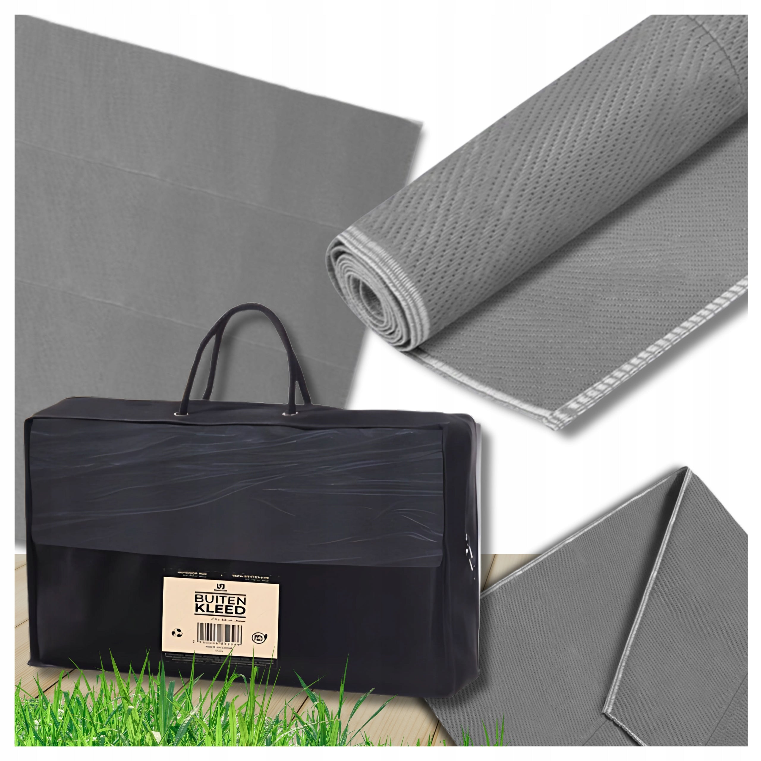 OUTDOOR CARPET 152x230 cm WATERPROOF TERRACE MAT FOR TERRACE BALCONY GARDEN
