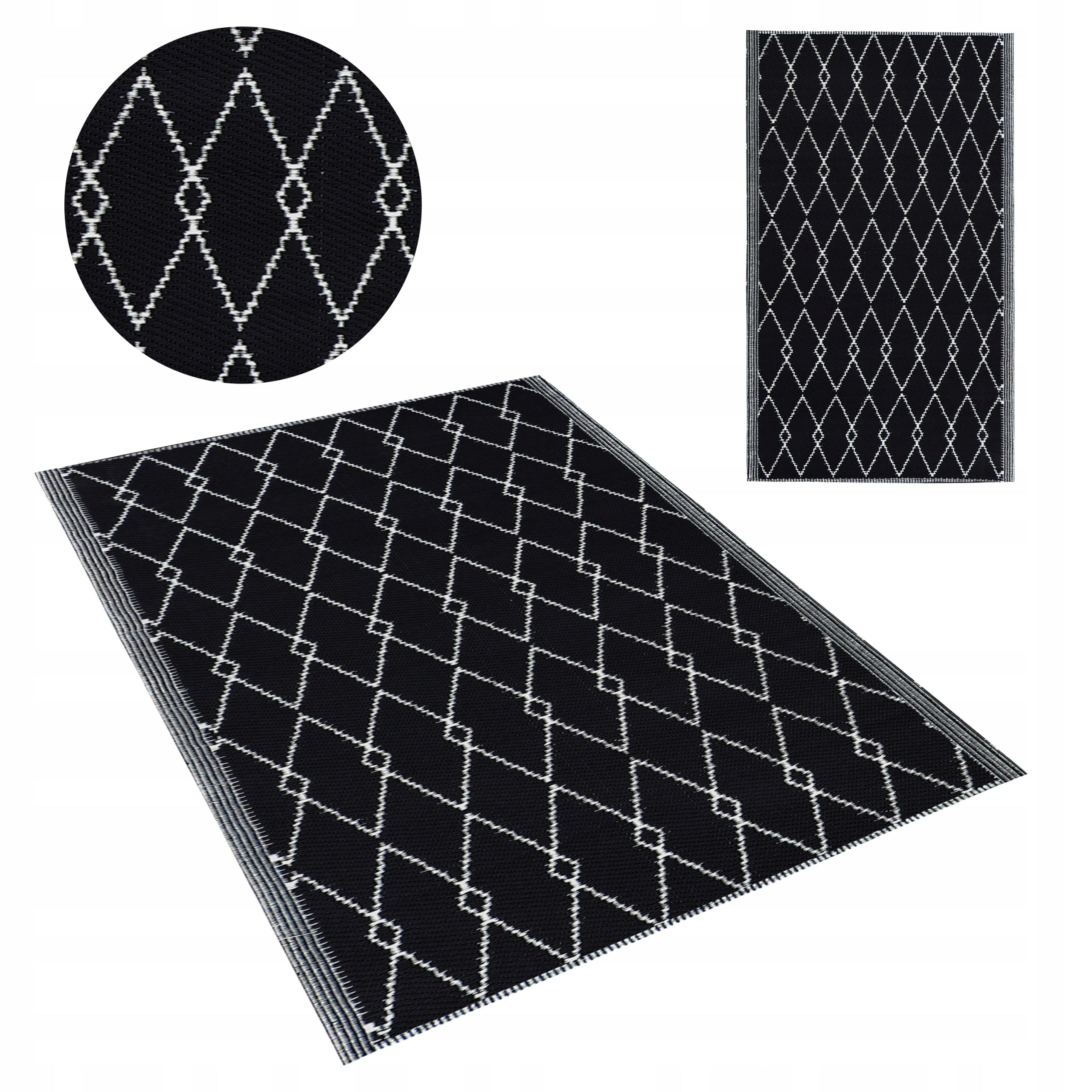 OUTDOOR CARPET 90x150 cm TERRACE WATERPROOF MAT FOR TERRACE BALCONY GARDEN
