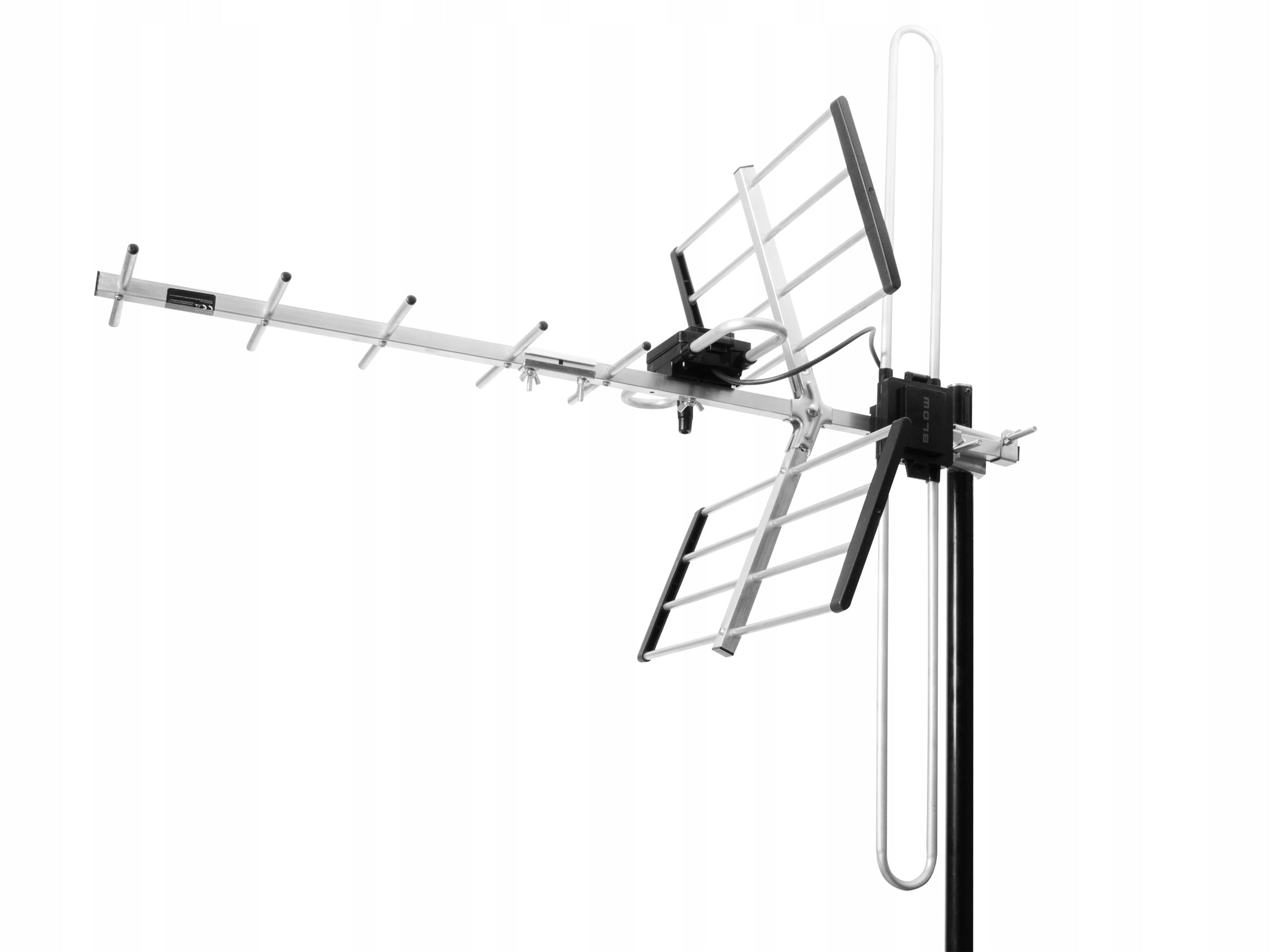 OUTDOOR DIRECTIONAL TV ANTENNA TERRESTRIAL COMBO MUX8 DVB-T2 4K ULTRA HD LTE Manufacturer code 21-049#
