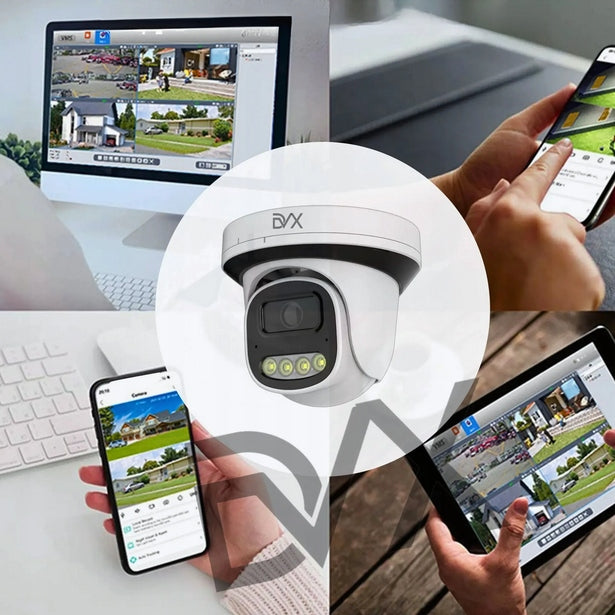 OUTDOOR DOME CAMERA ROTATING IP POE 8MPx DVX TRACKING ALARM 4K 8K EAN (GTIN) 5908298559949