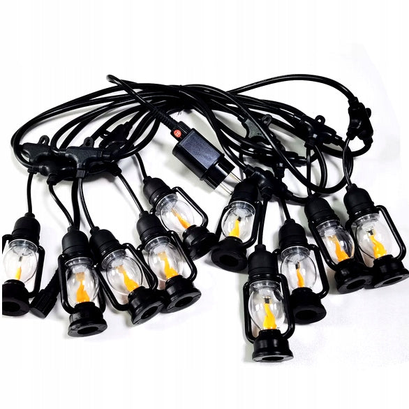 OUTDOOR GARDEN LIGHT GARLAND 10M BULBS 10 LED GARDEN LIGHTS EAN (GTIN) 5906379222911