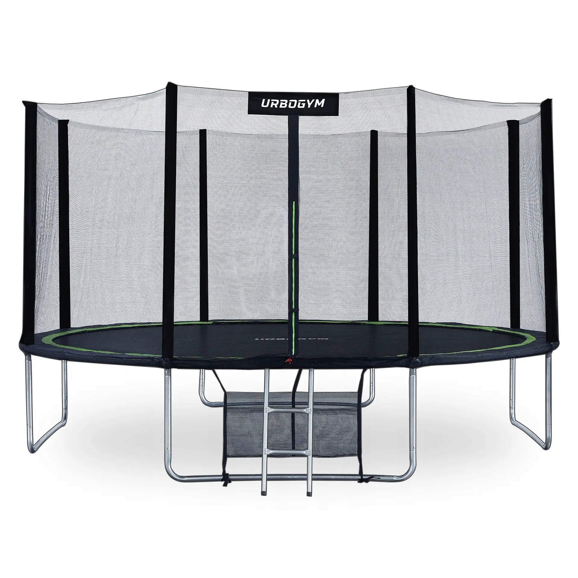 OUTDOOR GARDEN TRAMPOLINE WITH OUTDOOR MESH FOR KIDS GARDEN 14 FT 435CM