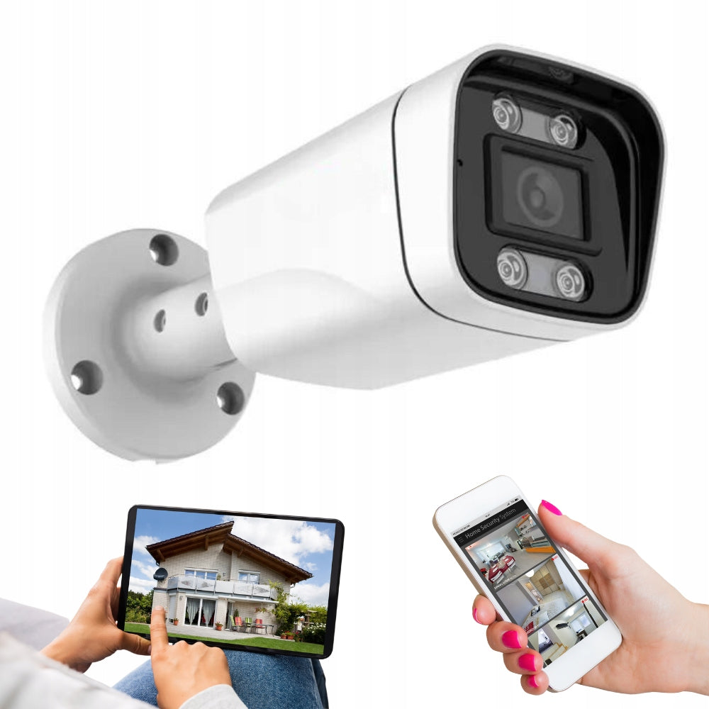 OUTDOOR IP POE CAMERA 8MP HQ ZOOM IP66 XT8 TUBE