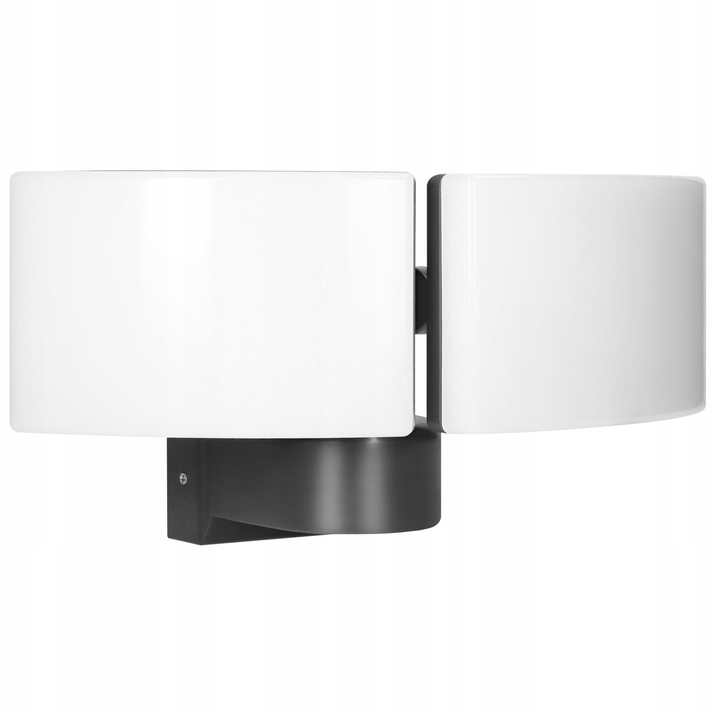 OUTDOOR LAMP DOUBLE HALOGEN LED 2x20W FLOODLIGHT MOVABLE LAMPSHADES IP65 Manufacturer code AD-NL-6603GL4