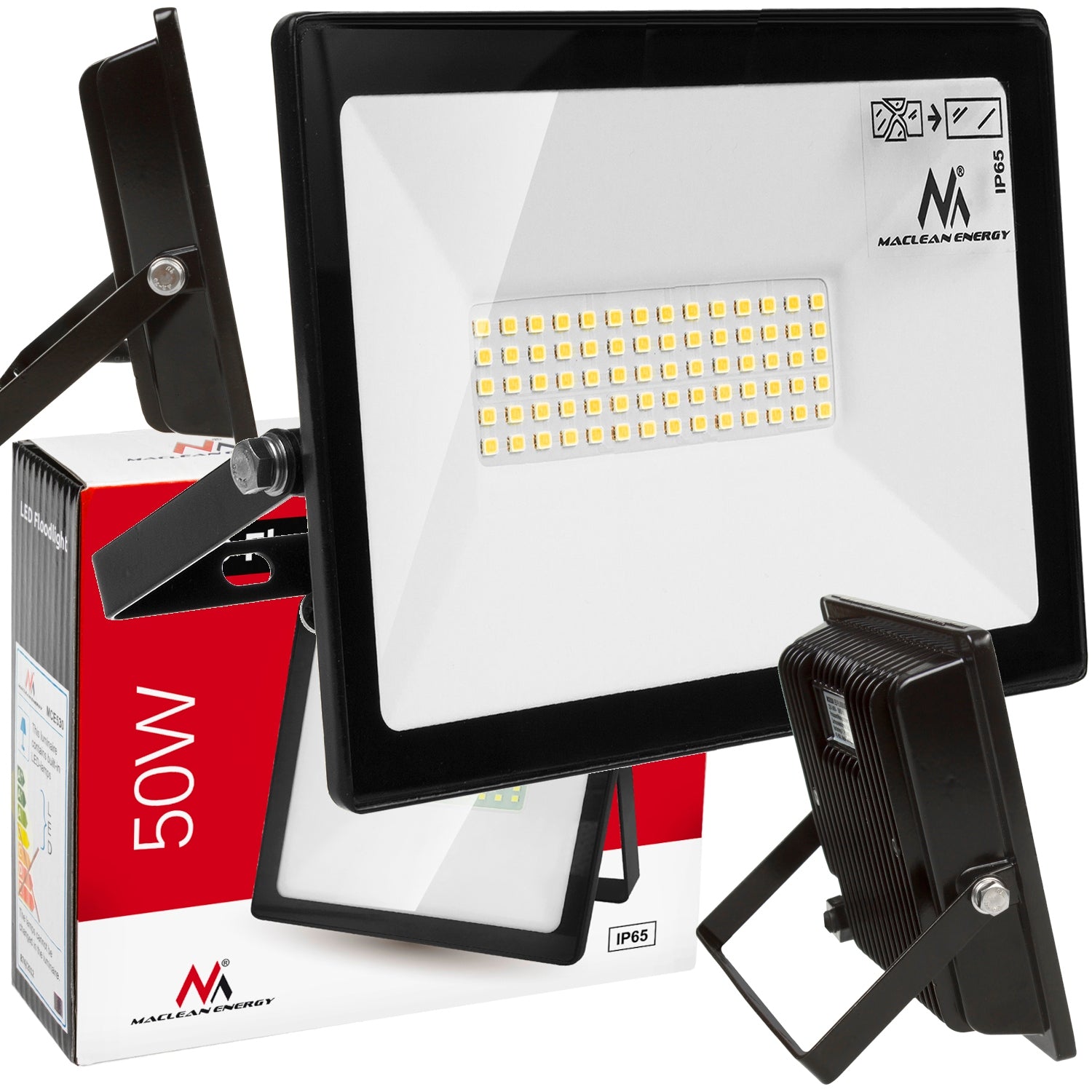 OUTDOOR LED LAMP IP65 HALOGEN FLOODLIGHT REFLECTOR SLIM STRONG 50W