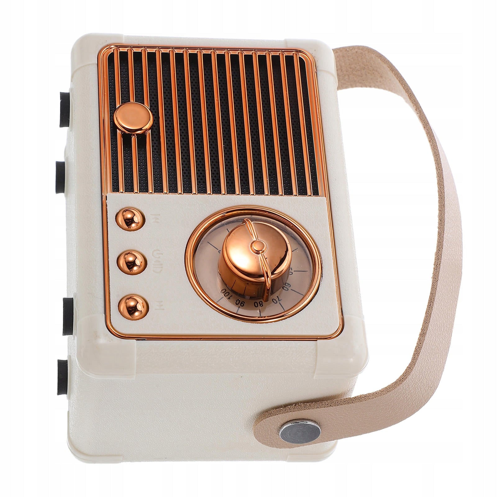 OUTDOOR PORTABLE RETRO SPEAKER MINI SUBWOOFER WHITE Model other