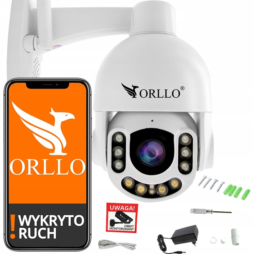 OUTDOOR ROTATING IP Camera for 4G SIM CARD Human Detection Orllo Z7 PRO